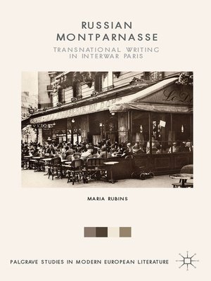 cover image of Russian Montparnasse